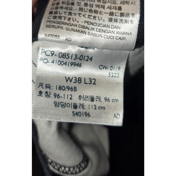 Levi’s 513 Slim Straight Jeans W38 L32 Blue Denim Pants – Men’s – New - Picture 4 of 5